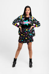 MINI FALDA VOLANTE SUPERSTAR