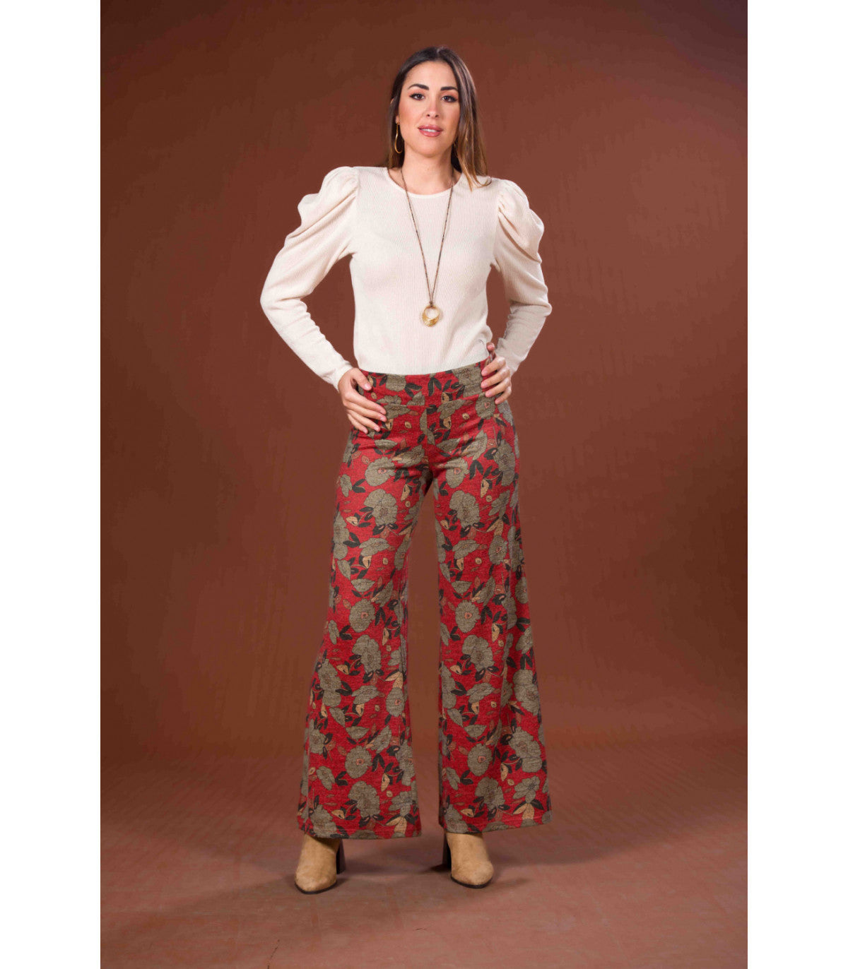 PANTALÓN ATENEA JERSEY CAZUELA