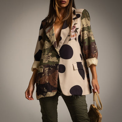 BLAZER TOPOS CAMUFLAJE