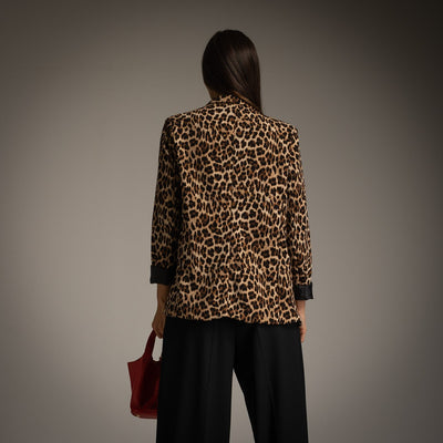 BLAZER ANIMAL PRINT