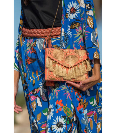 BOLSO MANTÓN CORAL